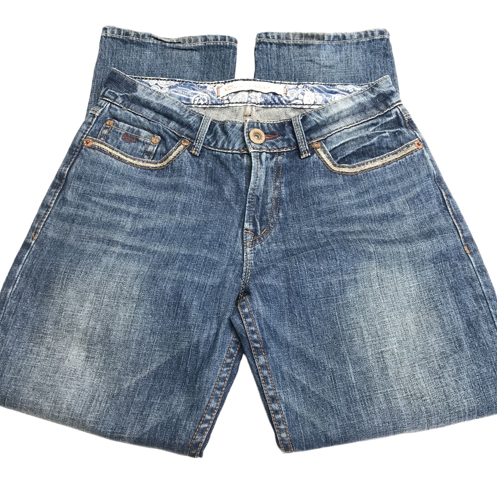 Bootheel Trading Co Blue Denim Kennett Straight Jeans By Sheryl Crow Women's